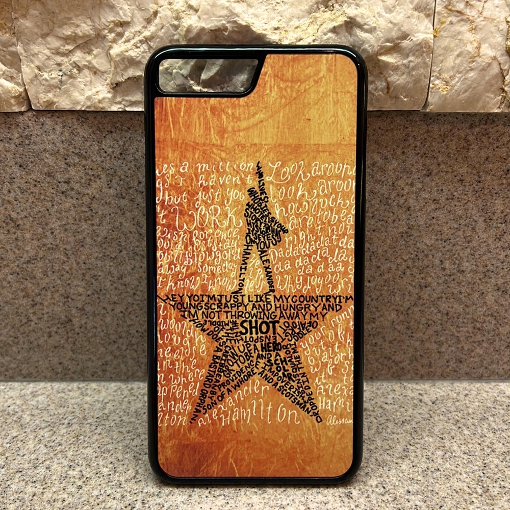 Hamilton phone case for iPhone 8 Plus (also fits iPhone 7 Plus) new!!